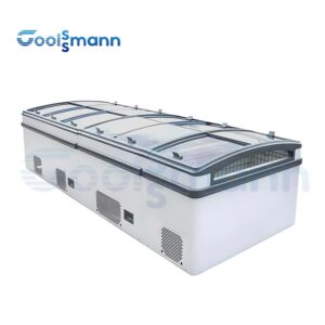 CNE Island Freezer For Gas Station & Mini Store Plug In